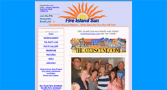 Desktop Screenshot of fireislandsun.com